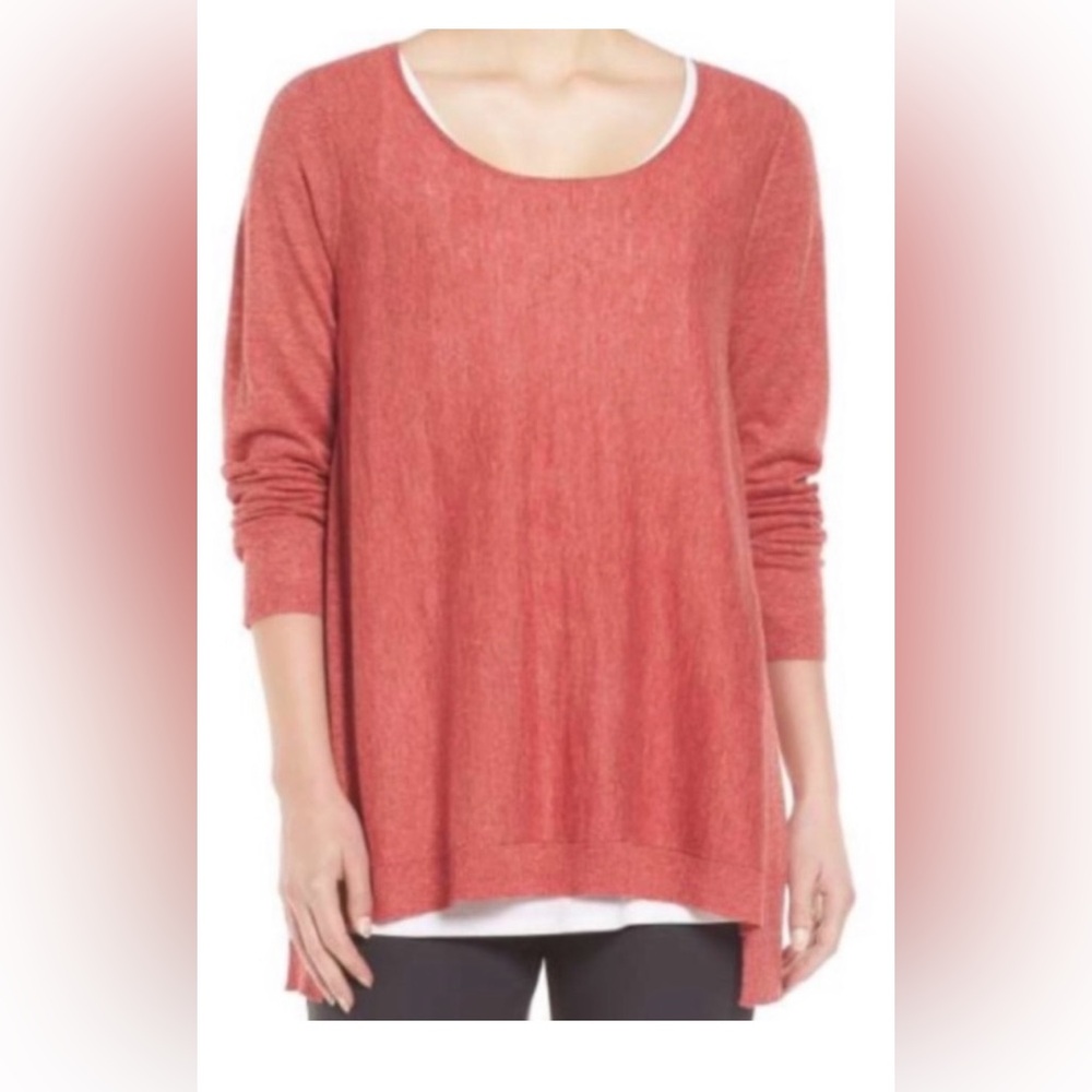 Eileen Fisher lightweight merino wool sweater sz PL - Picture 7 of 7